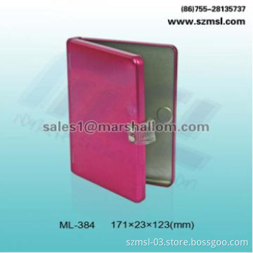 rectangular tin box with hinge, gift box, candy box